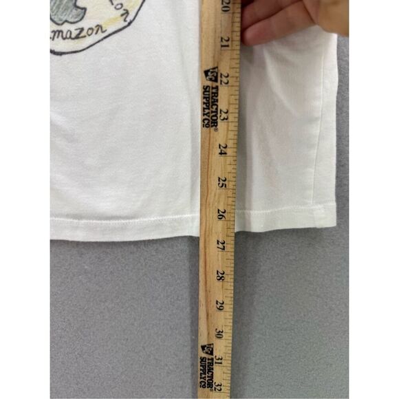 Unfortunate Portrait Men White Sponsored Post Malone Graphic T-Shirt Large - Picture 4 of 6